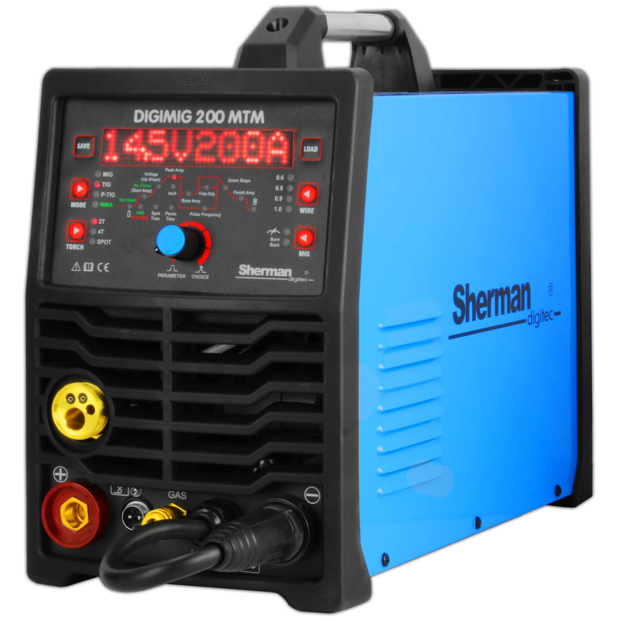 Sherman Ηλεκτροκόλληση Inverter Mig/Tig 200A